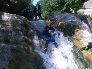  Natural slides and canyoning 